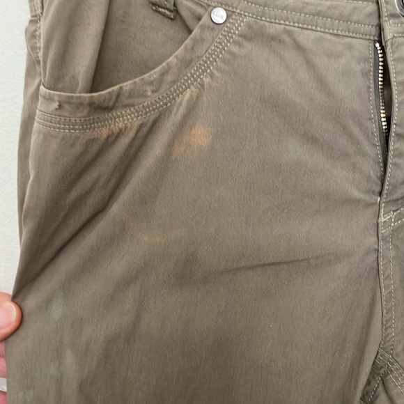 Kuhl women’s patina dye cotton pants with snap roll cuffs size 10 - Picture 3 of 13